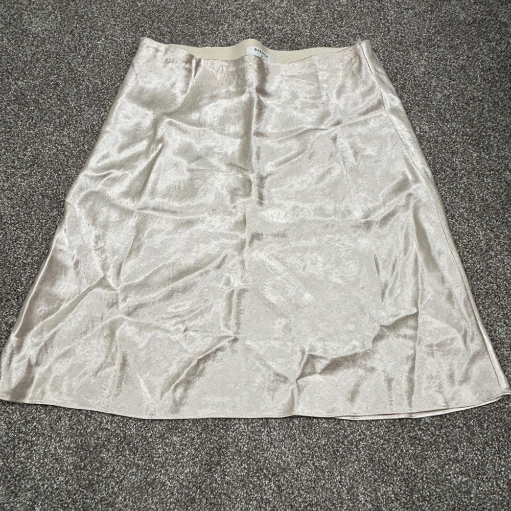 Babaton Cream Skirt
